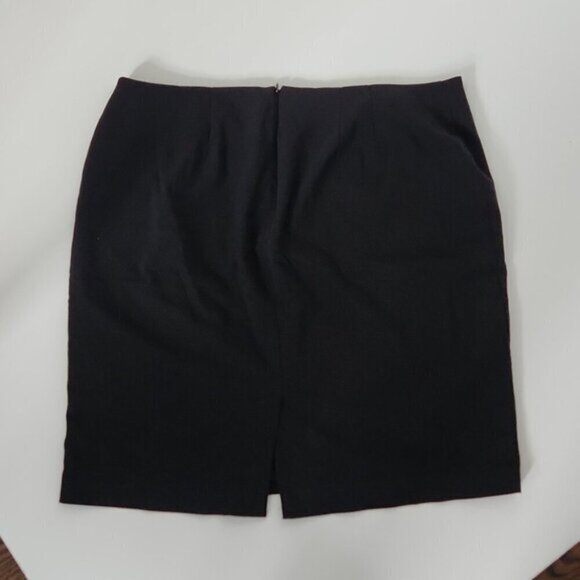 LORD & TAYLOR | Stretchable skirt pencil black sz 16W - Picture 2 of 4